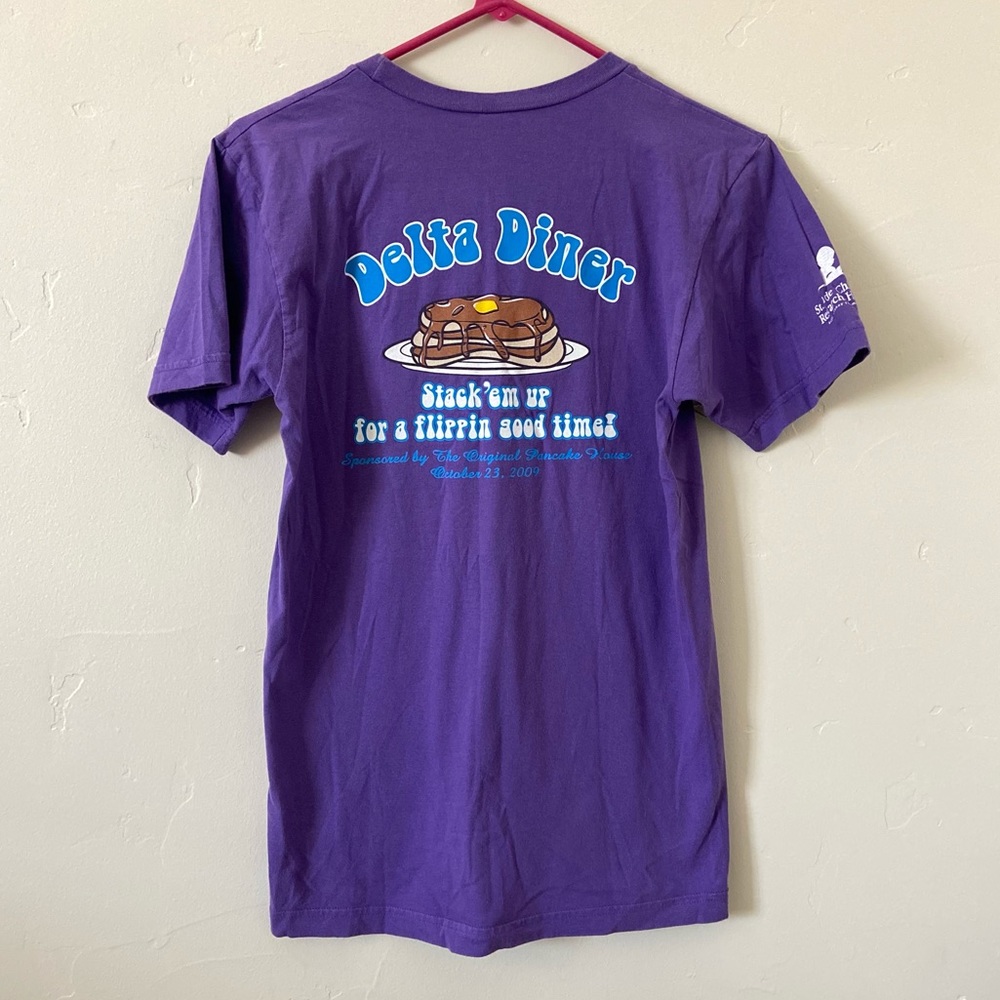 🆕 Purple Tri Delt x St. Jude Delta Diner V Neck